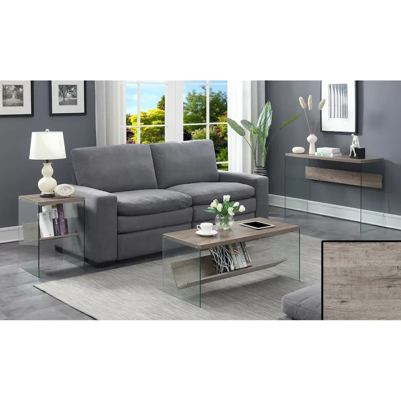 Glass Console Table/Desk