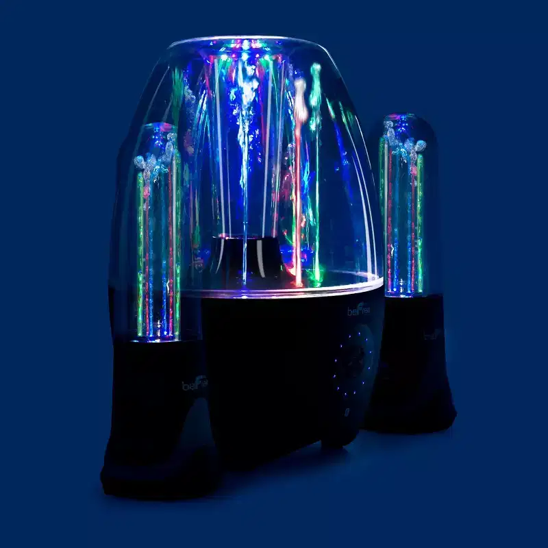 beFree Sound 2.1 Channel Bluetooth Multimedia LED Dancing Water Sound System