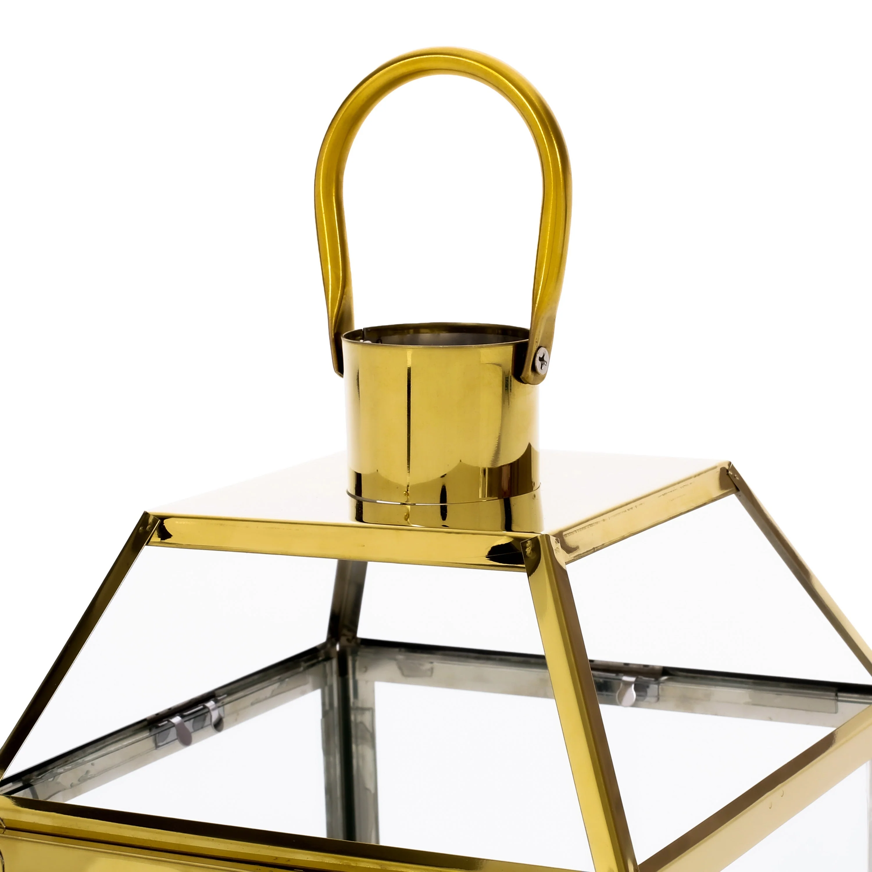 Hamel 18 Modern Stainless Steel Lantern