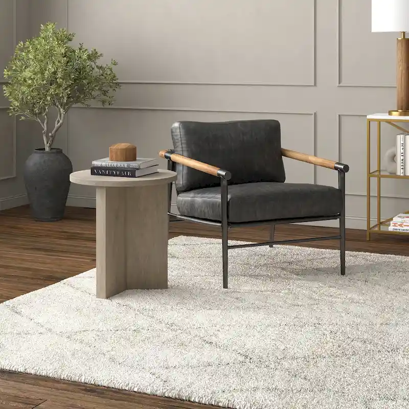 Anders 20 Wide Round Side Table - 20 Wide