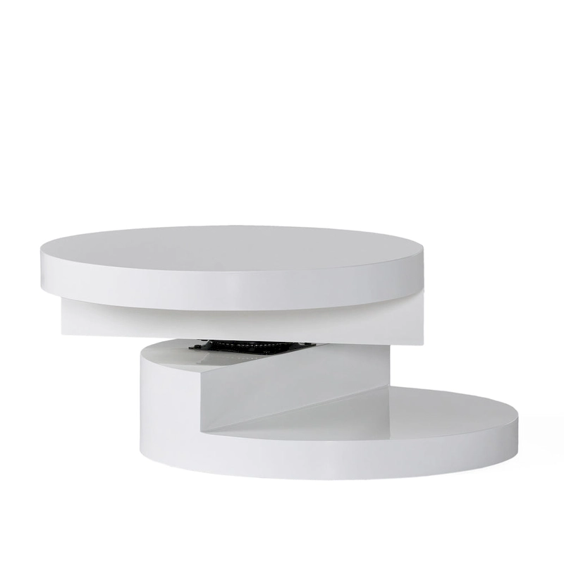Small Circular Mod Rotatable Coffee Table by Christopher Knight Home