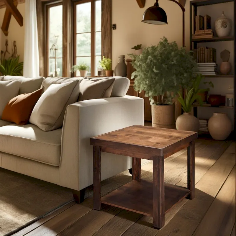 24-Inch Round Accent Side Table