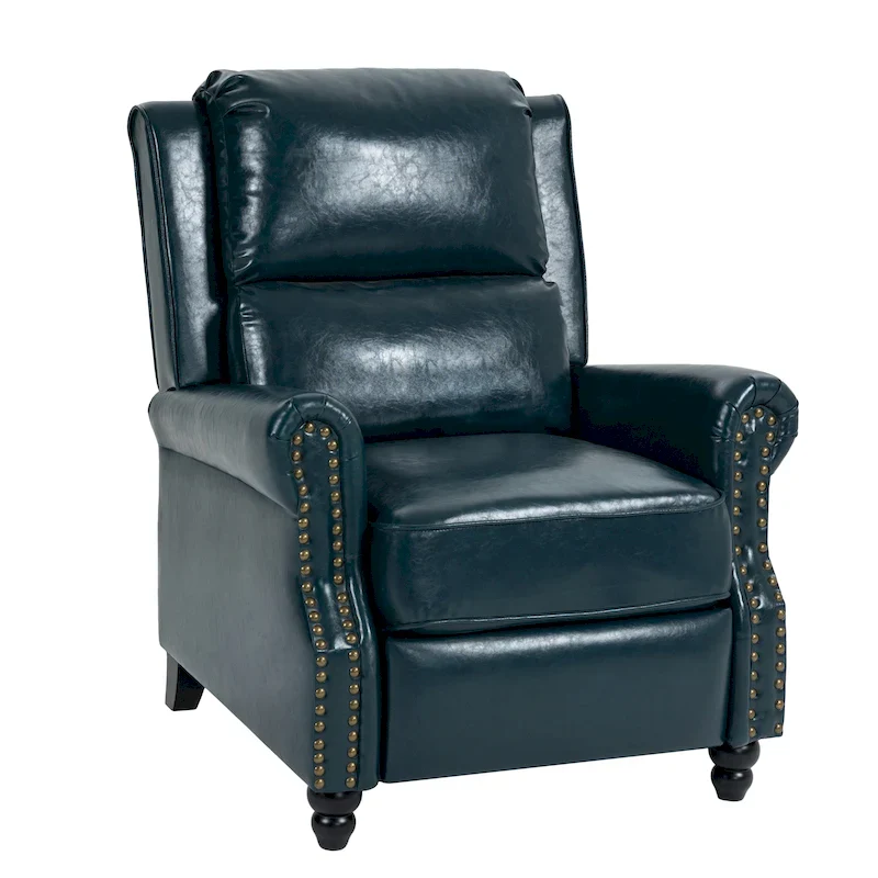 Modern Padded Seat Recliner Chair with PU Leather