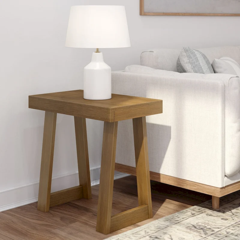 Plank and Beam Classic Rectangular Side Table - 25