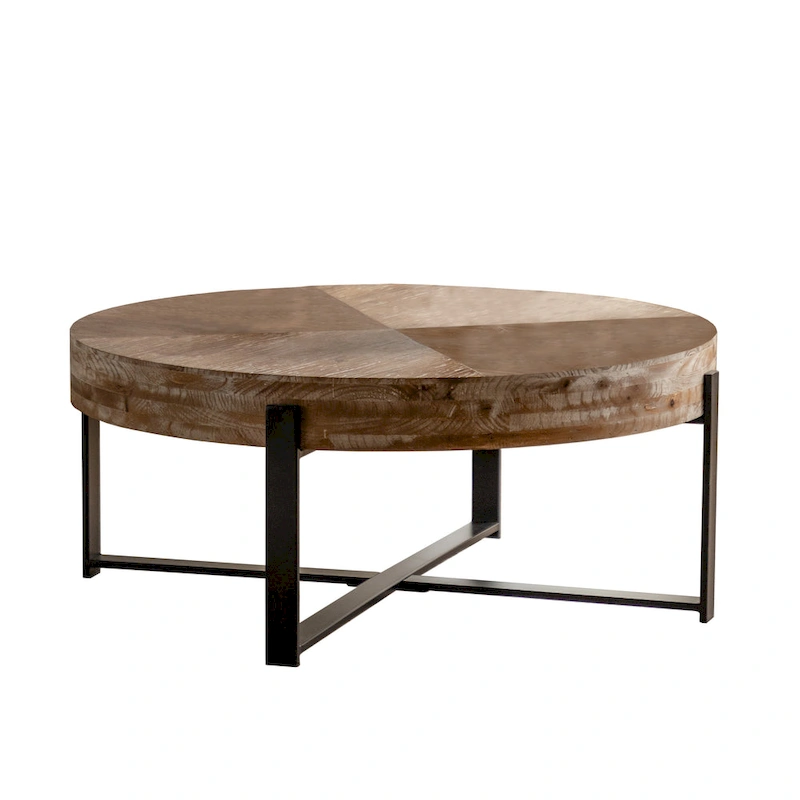 31.29 Modern Retro Splicing Round Coffee Table