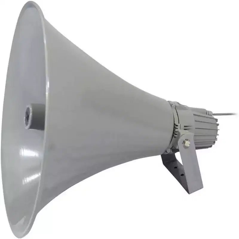 5 Waterproof PA Horn Speaker for Indoor/Outdoor Use with Clear Sound, Wall Mountable, All Devices Compatible