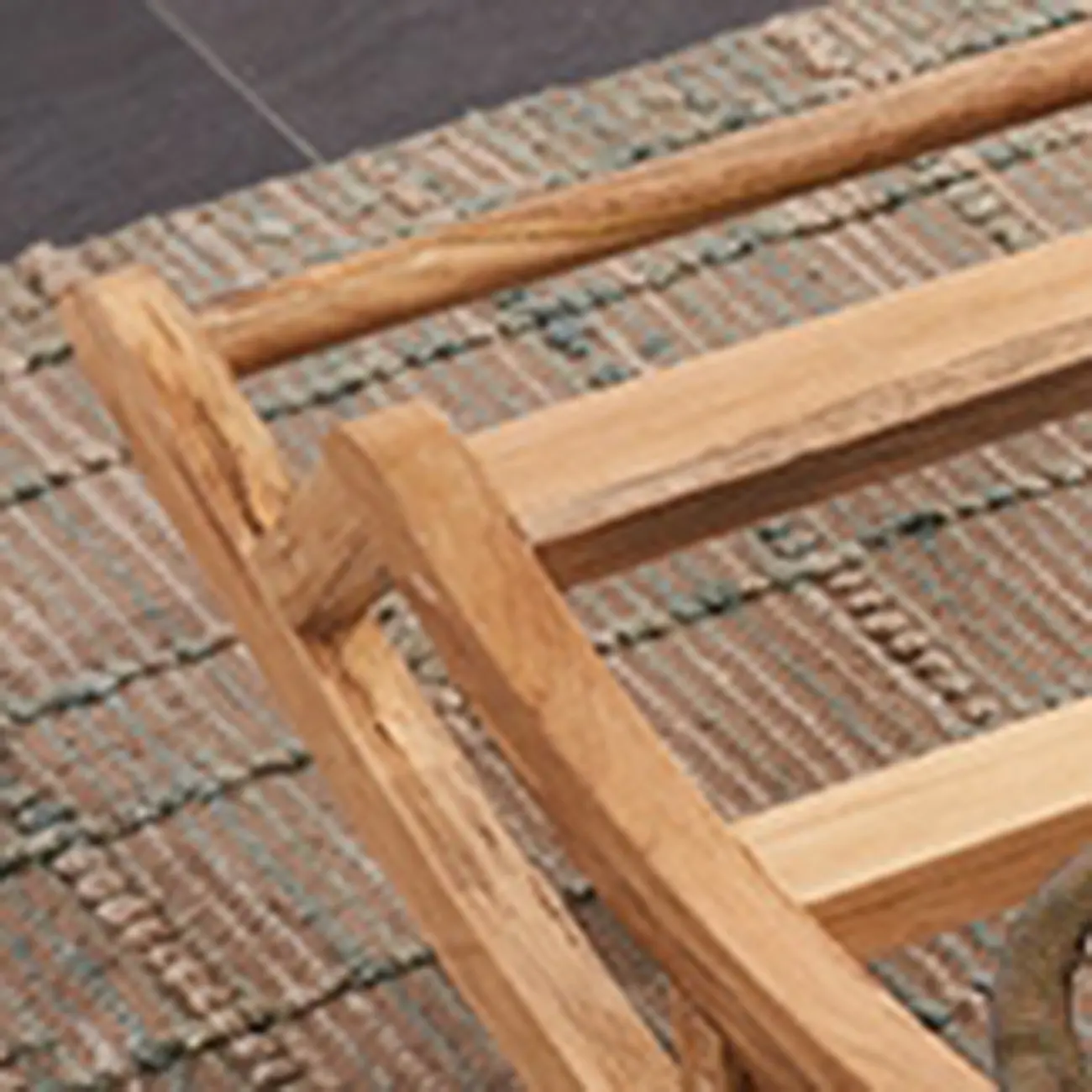 Modern Upholstered Ergonomic Rocking Chair with Ottoman