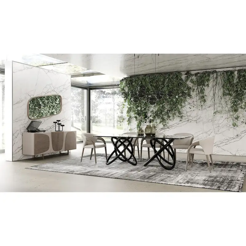 Modrest Wynetta Modern Grey Ash Buffet