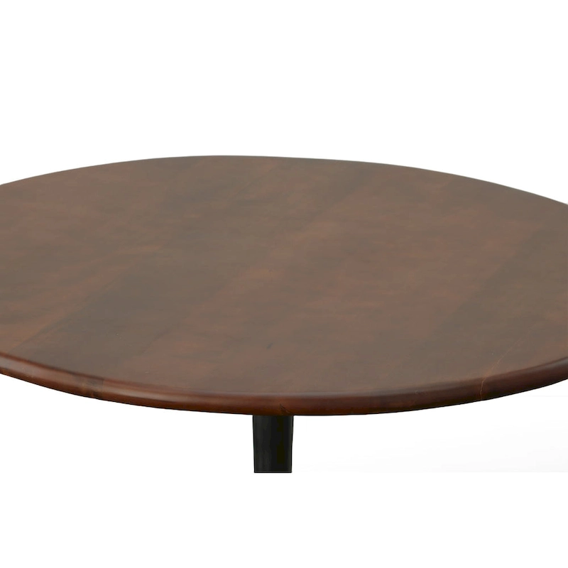 Carolina Living Alden Wood Top 40 Round Dining Table