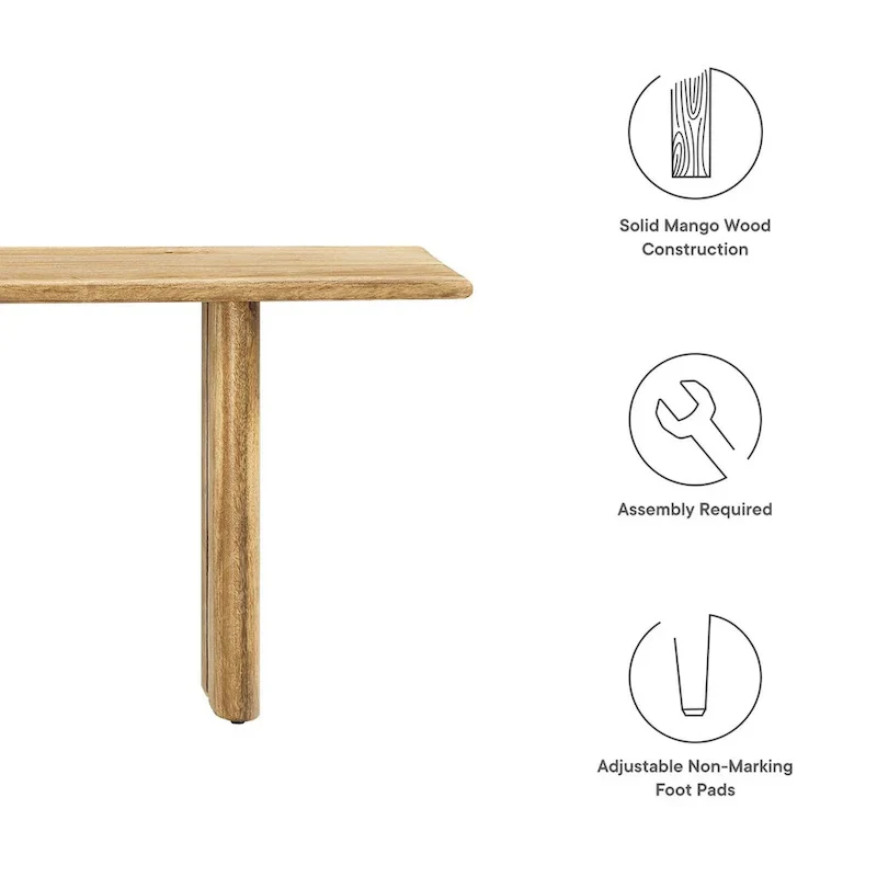 Amistad 58 Wood Bench