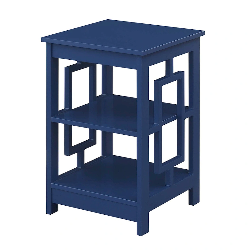 Convenience Concepts Town Square End Table with Shelves