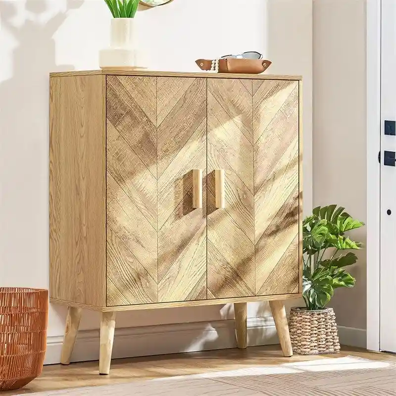 uffet Cabinet with Adjustable Shelf - 11.8D x 27.6W x 31.3H