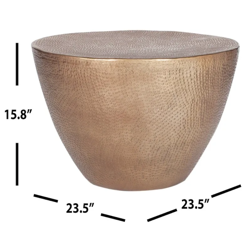 Drum Coffee Table - 24 W x 24 D x 16 H