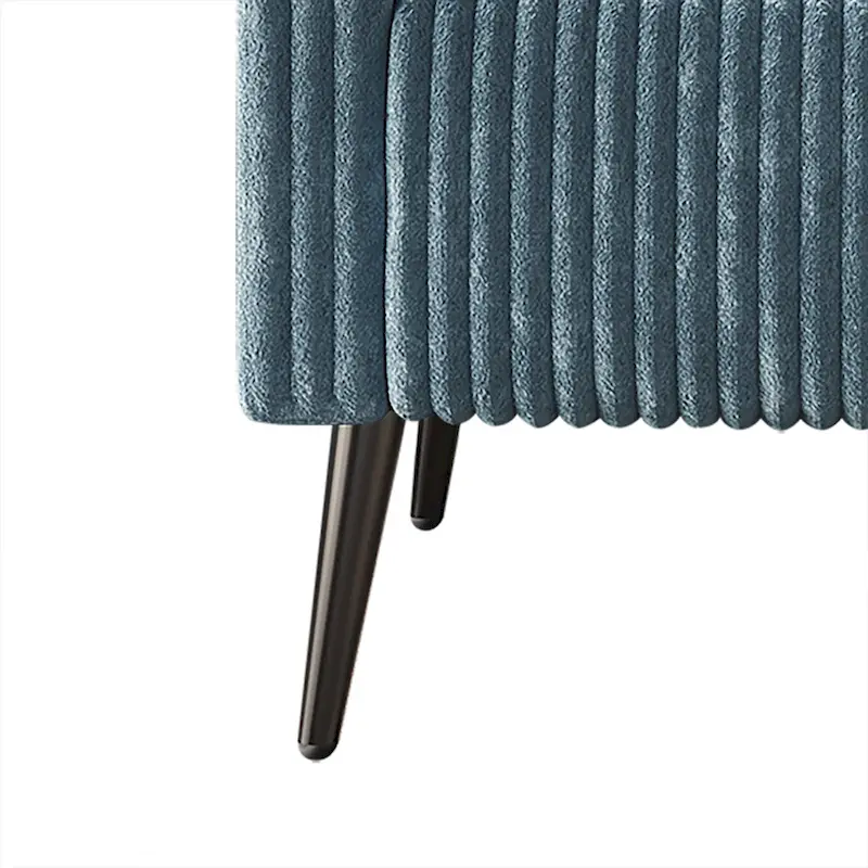 CraftPorch Corduroy Modern and Glamorous Velvet Upholstered Sofa