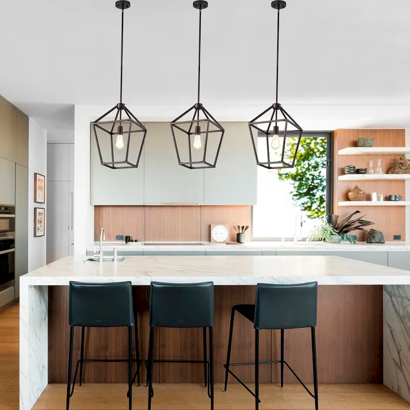 Dannies 1 Light Kitchen Island Lantern Pendant Light