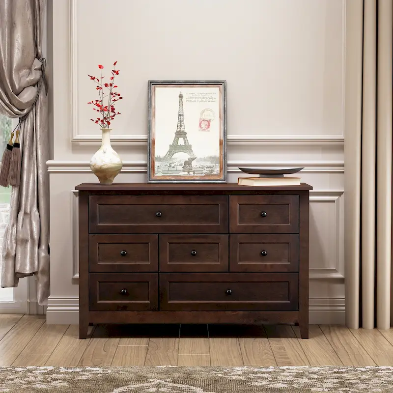 Wooden Buffet Cabinet with Drawers – 47