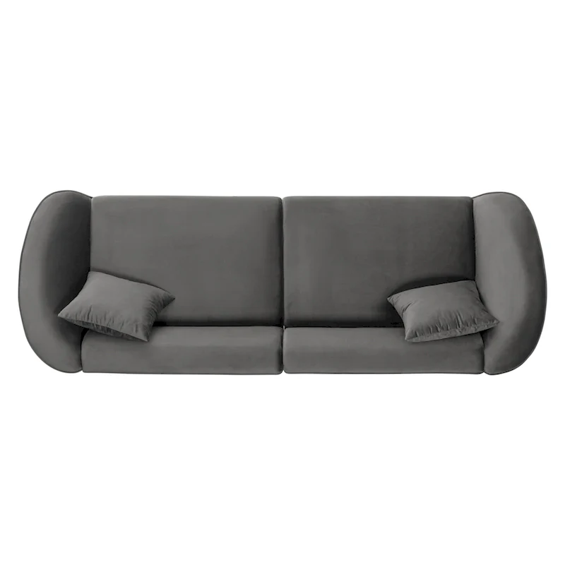 Christopher Knight Home - Allegra Sculptural 87 Curved Sofa