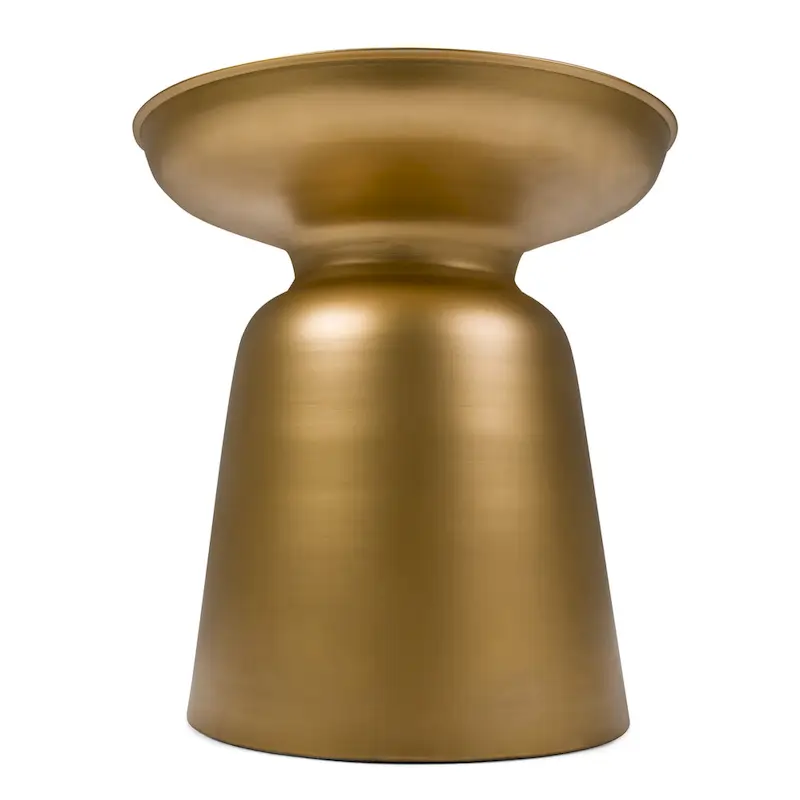 WYNDENHALL Layne Modern Industrial 16 inch Wide Metal Accent Side Table, Fully Assembled