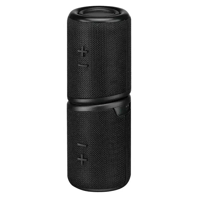 iLive Electronics Magnetic+ Portable Bluetooth Stereo Speakers, True Wireless, Black, ISB2133B