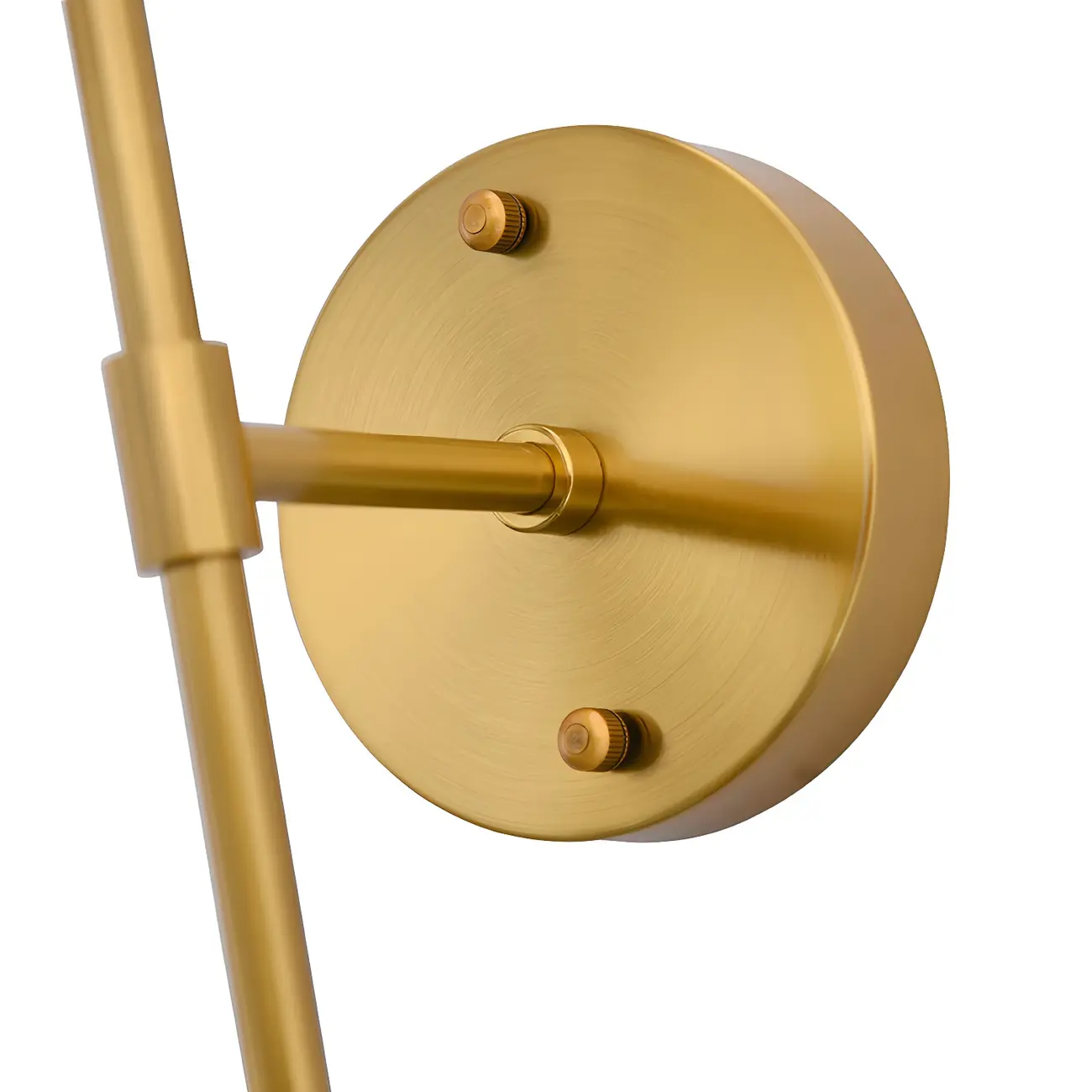 Modern 2-Light Globe Metal Bathroom Vanity Light