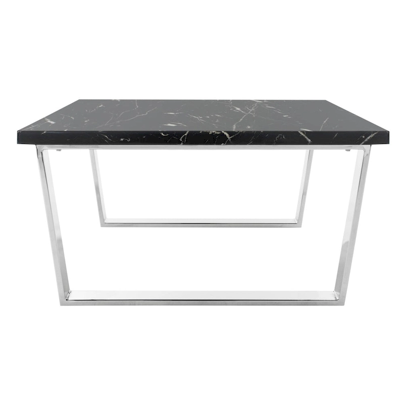 SAFAVIEH Bea Black/ Brass Square Coffee Table - 31.5 x 31.5 x 15.8 - 32Wx32Dx16H