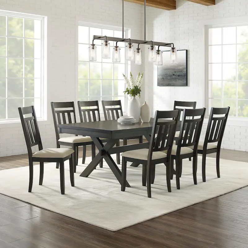 Crosley Hayden 9 Piece Dining Set