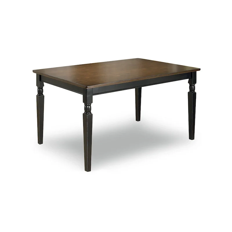 Signature Design by Ashley Owingsville Black/Brown 6-Piece Dining Package