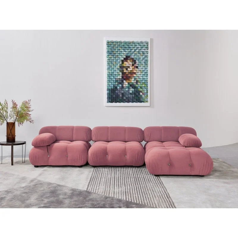 Daimion 4 Pieces Upholstered Sectional