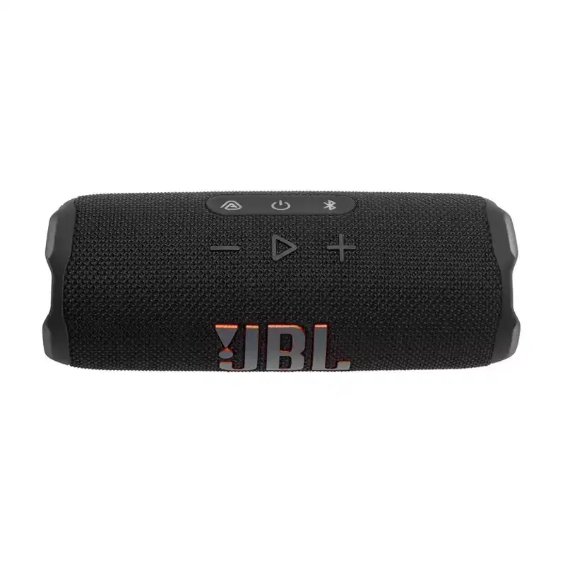 Restored: JBL Flip 7 Portable Waterproof and Drop-Proof Speaker, Bold Pro Sound with AI Sound Boost Black - Manufacturer Refurbished