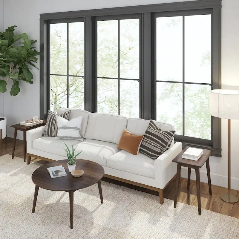 Plank and Beam Mid-Century Modern Coffee Table - 36