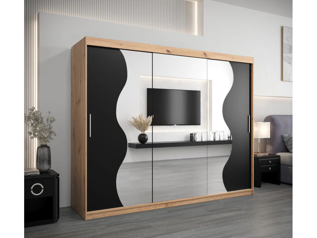 Wardrobe - Argent/Marron/Noir | ArgentMarronNoir