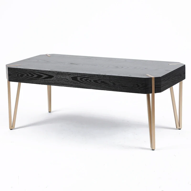 Carson Carrington Tammsberg Wood and Metal Coffee Table - 46.13 W