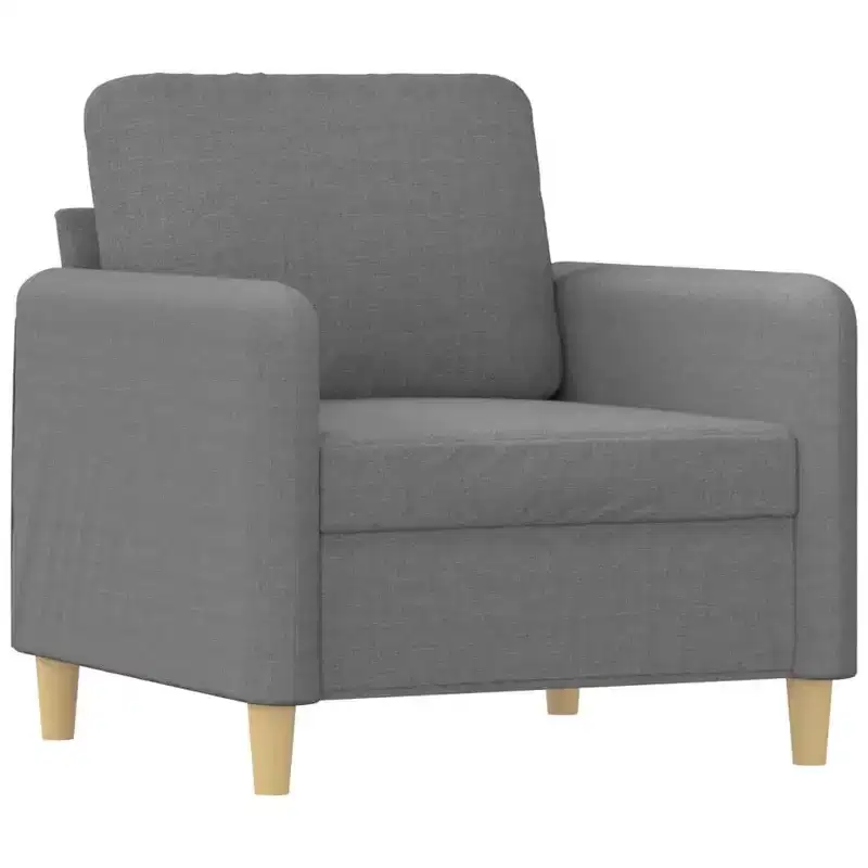 vidaXL Sofa Chair Living Room Accent Upholstered Chair with Armrest Fabric