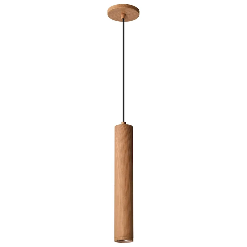 Century 12 Watt 16  LED Pendant Ash Wood Finish - Ash Wood