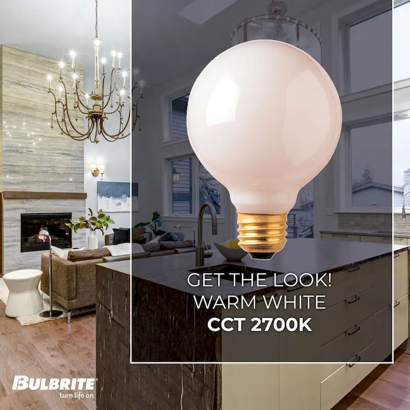 Bulbrite Pack of (24) 40 Watt Dimmable White G25 Incandescent Light Bulbs with Medium (E26) Base, 2700K Warm White Light