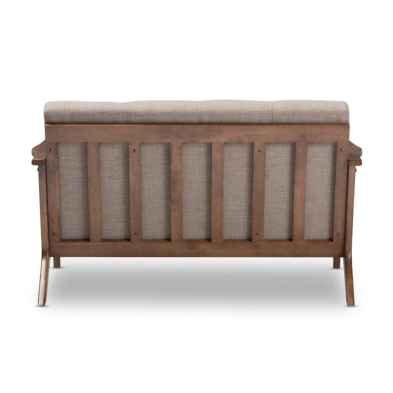 Mid-Century Loveseat by Baxton Studio