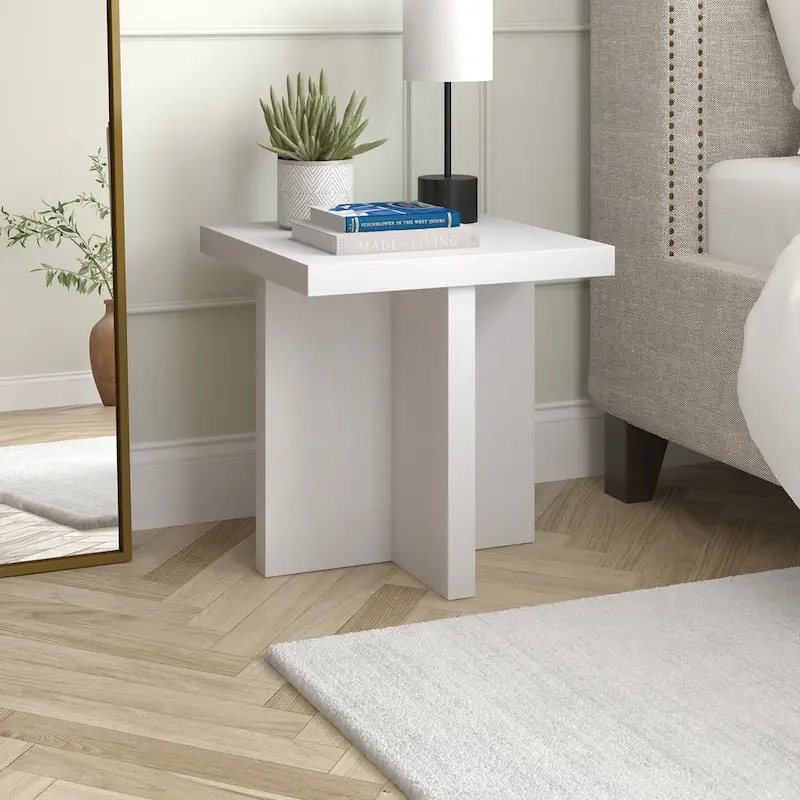 22  Wide Rectangular Side Table