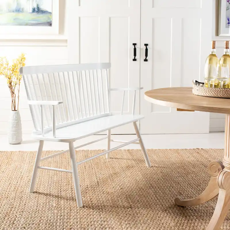 SAFAVIEH Gracija Spindleback Settee - 48 x 22.4 x 36 - 48W x 22D x 36H