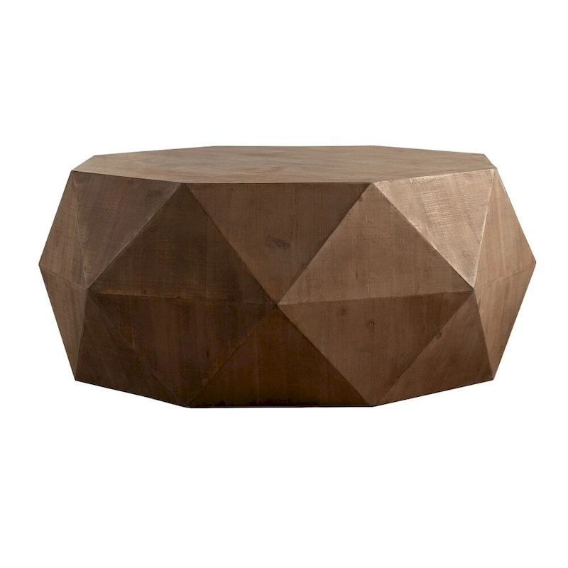38  Three-dimensional Embossed American Retro Style Coffee Table