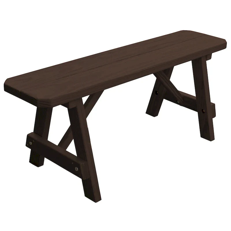 Pressure Treated Pine 4' Traditional Bench