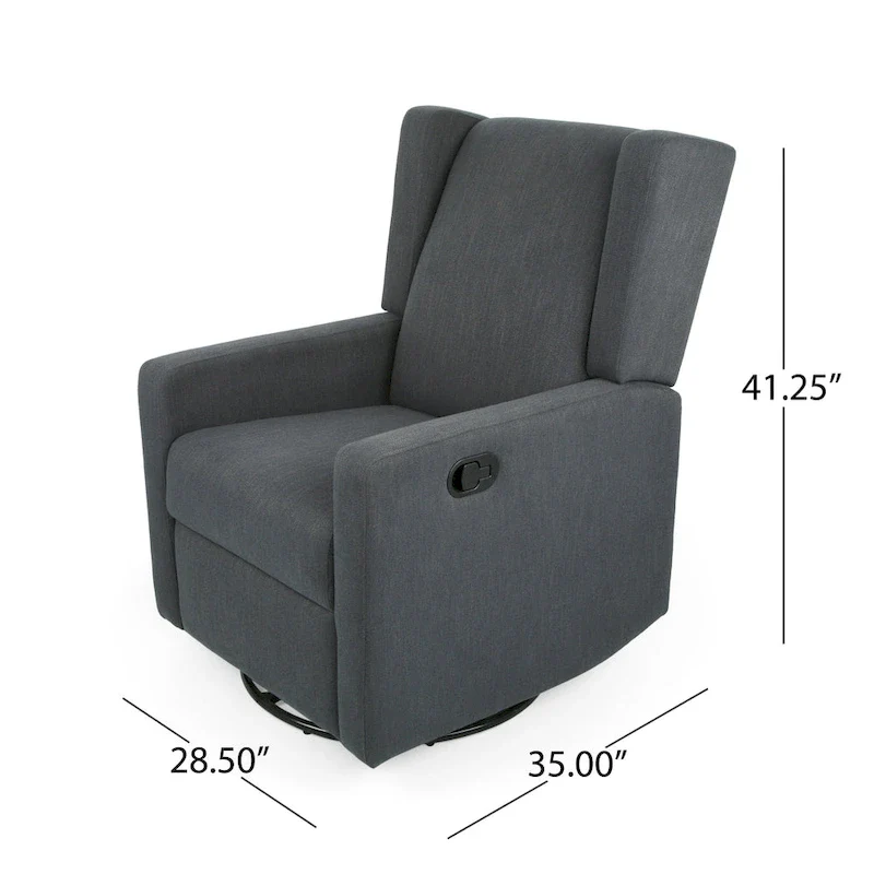 Hounker Modern Cushioned Swivel Chair