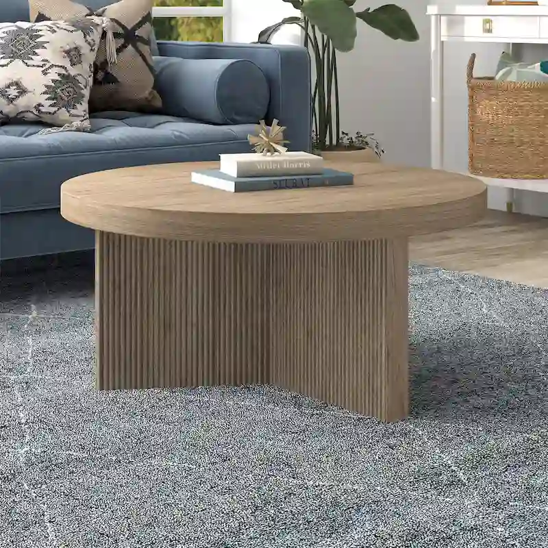 32 Wide Round Coffee Table