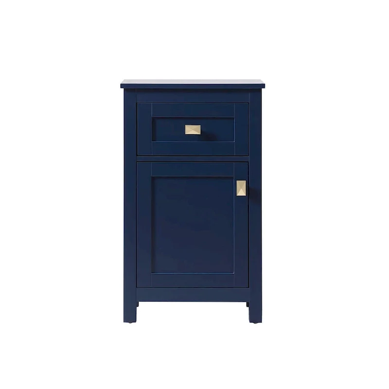 Indigo Home 18 Inch Bathroom Storage Freedstanding Cabinet