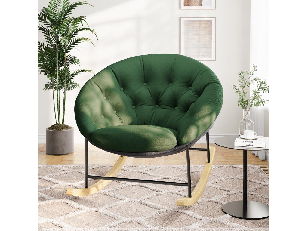 Rattan Armchair - Vert