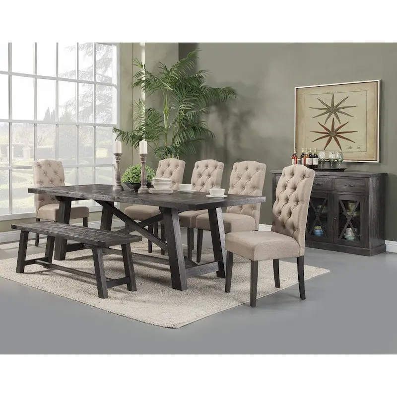 Newberry Bench - Salvaged Grey - 60Wx16Dx18H