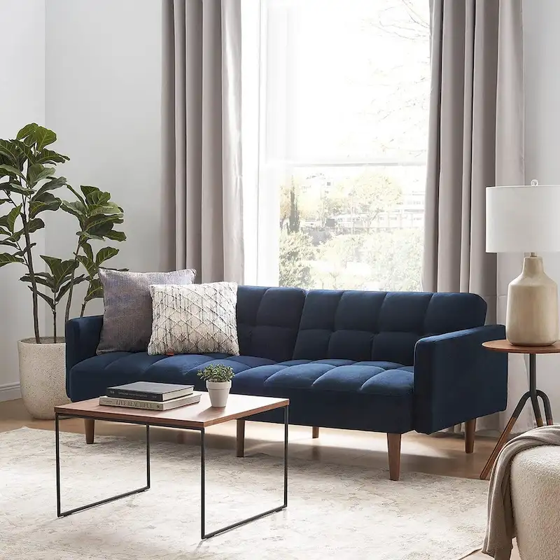 Mopio Aaron Futon Convertible Sofa Sleeper Futon