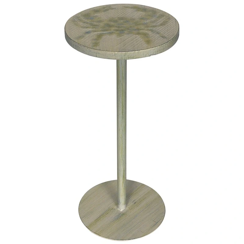 Small Coastal Round Drink Table