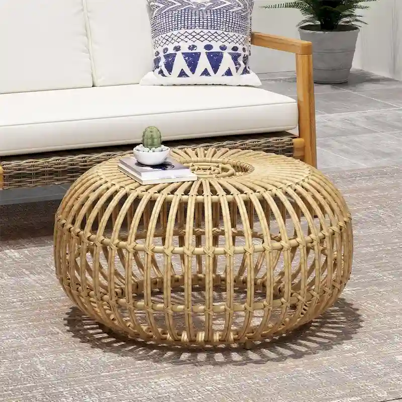 29.5  Wicker Coffee Table