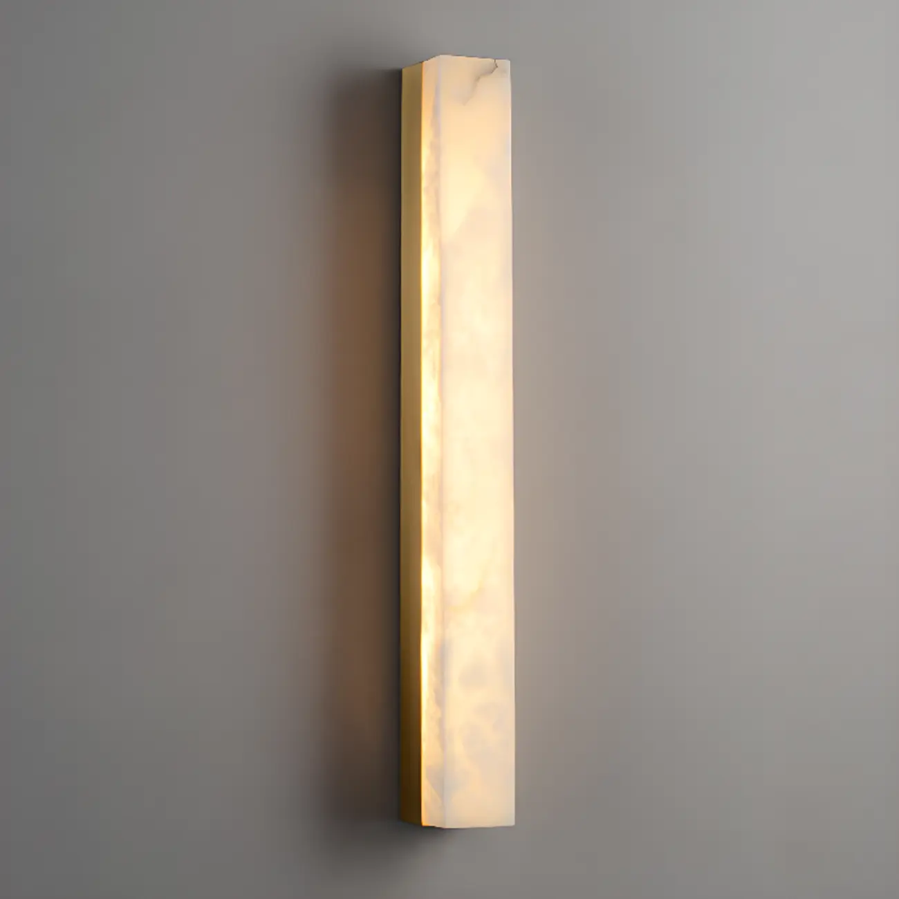 Modern Minimalist Stone Shade Alloy Wall Light