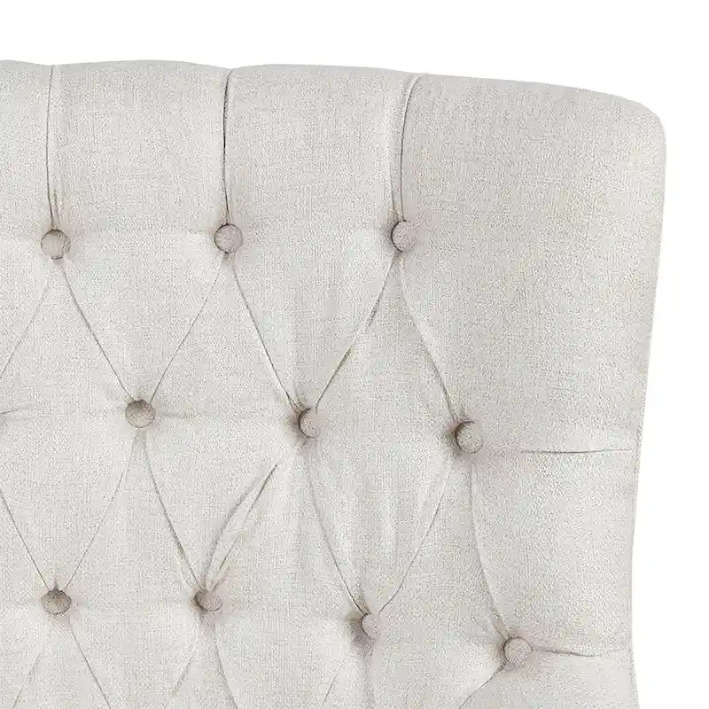 Tufted Swivel Glider Chair - Single Seat